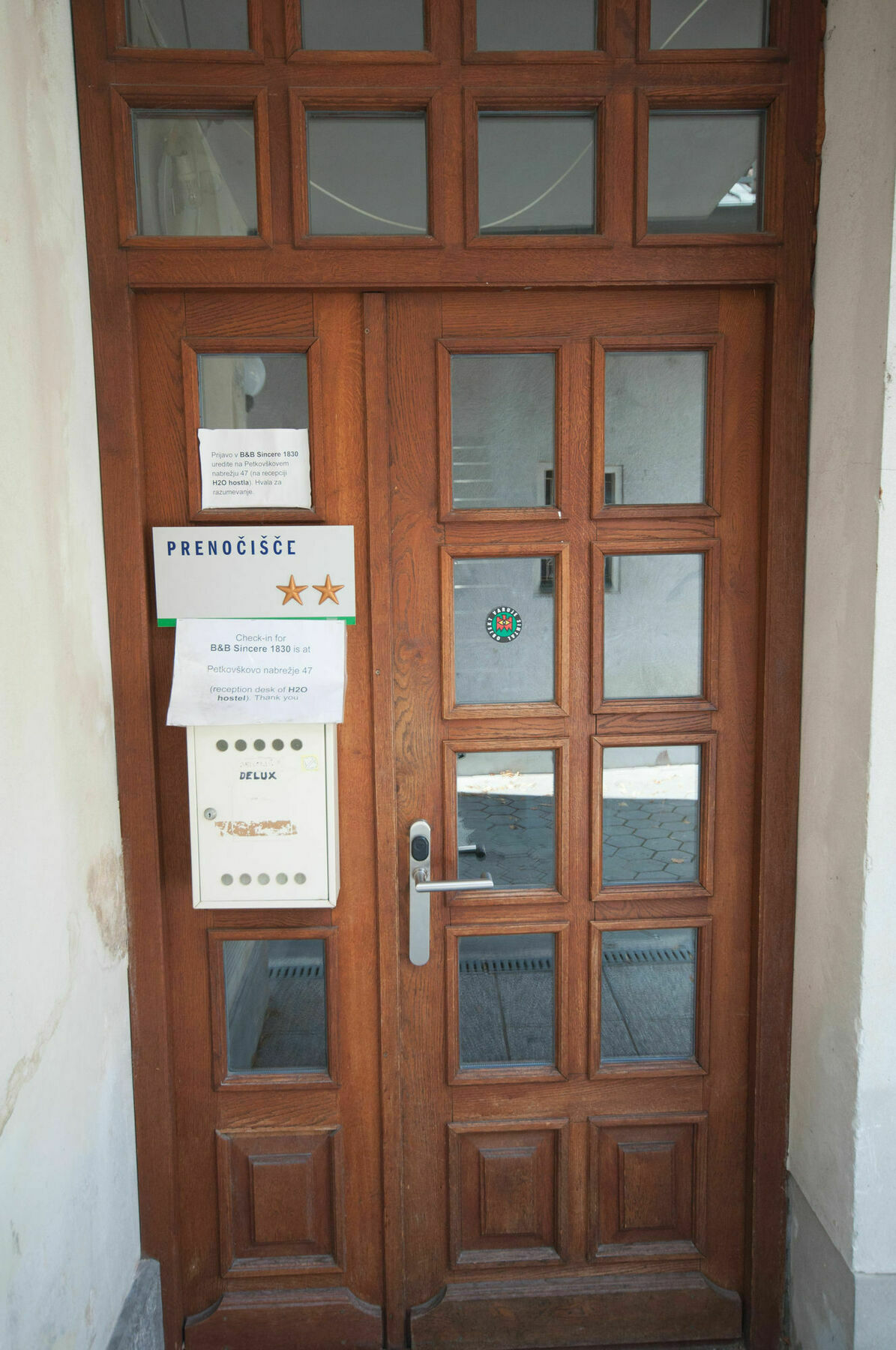 Rooms Sincere 1830 Ljubljana Exterior photo